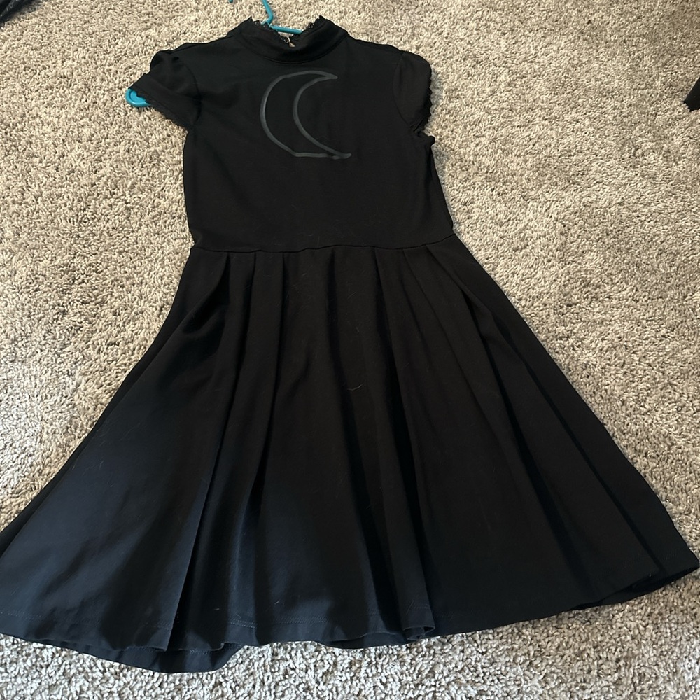Killstar Black Dress with Celestial Accents